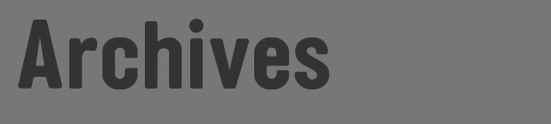 Archives - Archives